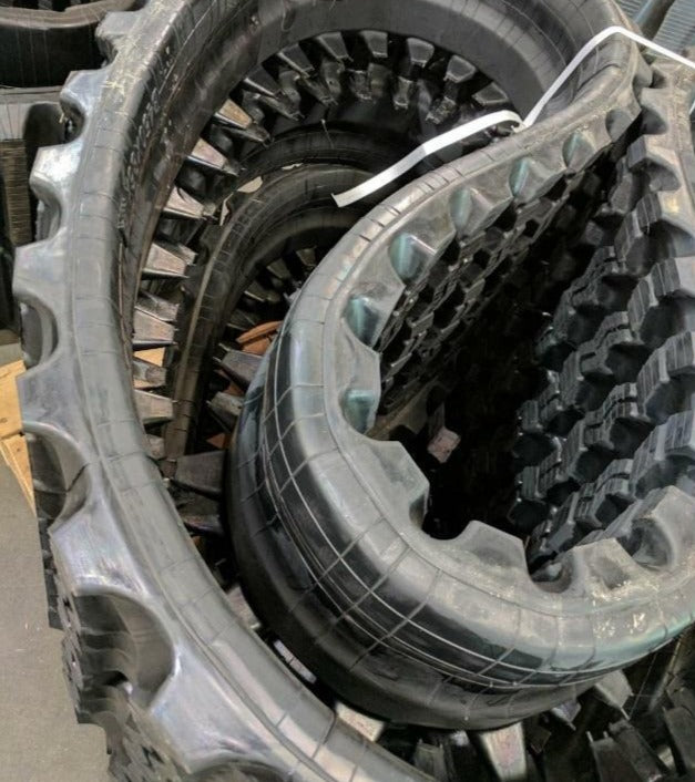 2 Rubber Tracks - Fits New Holland LS190B LS190 LS180 LS185 450X86X60 Zig Zag Tread