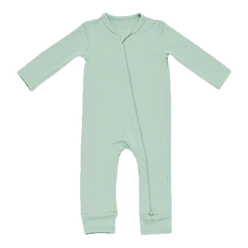 Baby Romper Bamboo Zipper Pajama