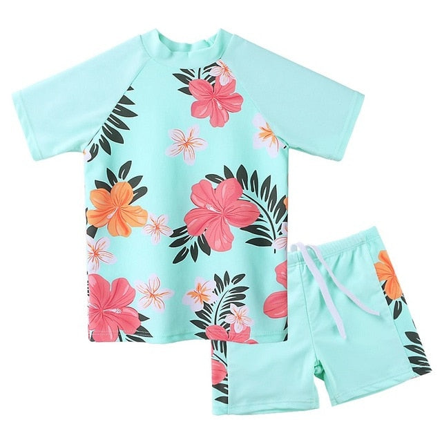 Summer Butterfly Girls Swimsuit – Top Notch Designs USA
