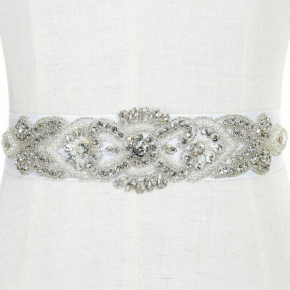 Crystal Wedding Dress Belt Bridal Sash