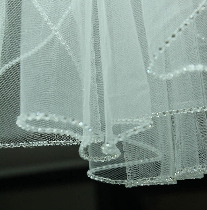 Cathedral Crystal Edge Veil