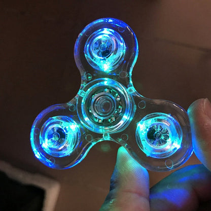 LED Fidget Spinner Metal Colorful Luminous