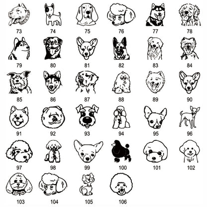 Pet ID Tag Collar Charm Name Pendant Accessories