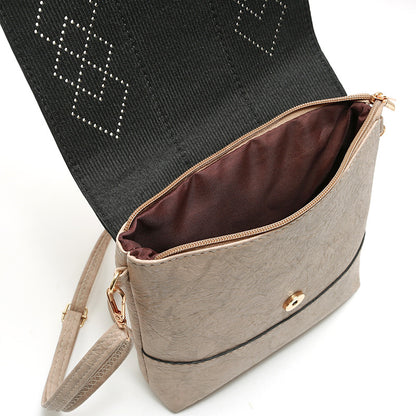 Womens Tassel Shoulder Handbag Clutch Crossbody Bag