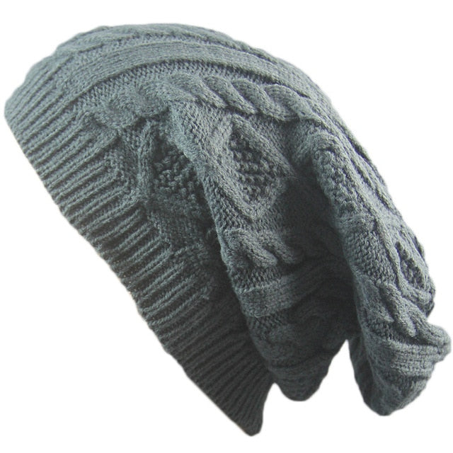 Womens Winter Knitted Warm Beanie Hat