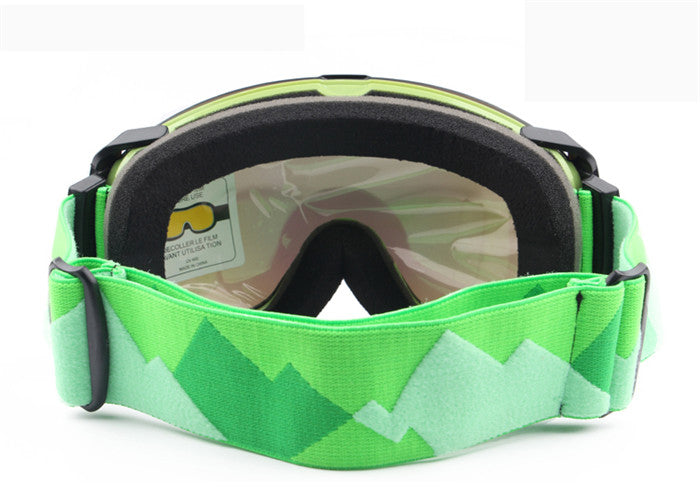 Ski Goggles UV400 Anti-Fog Lens Snowboard Sunglasses Wear Over Rx Glasses