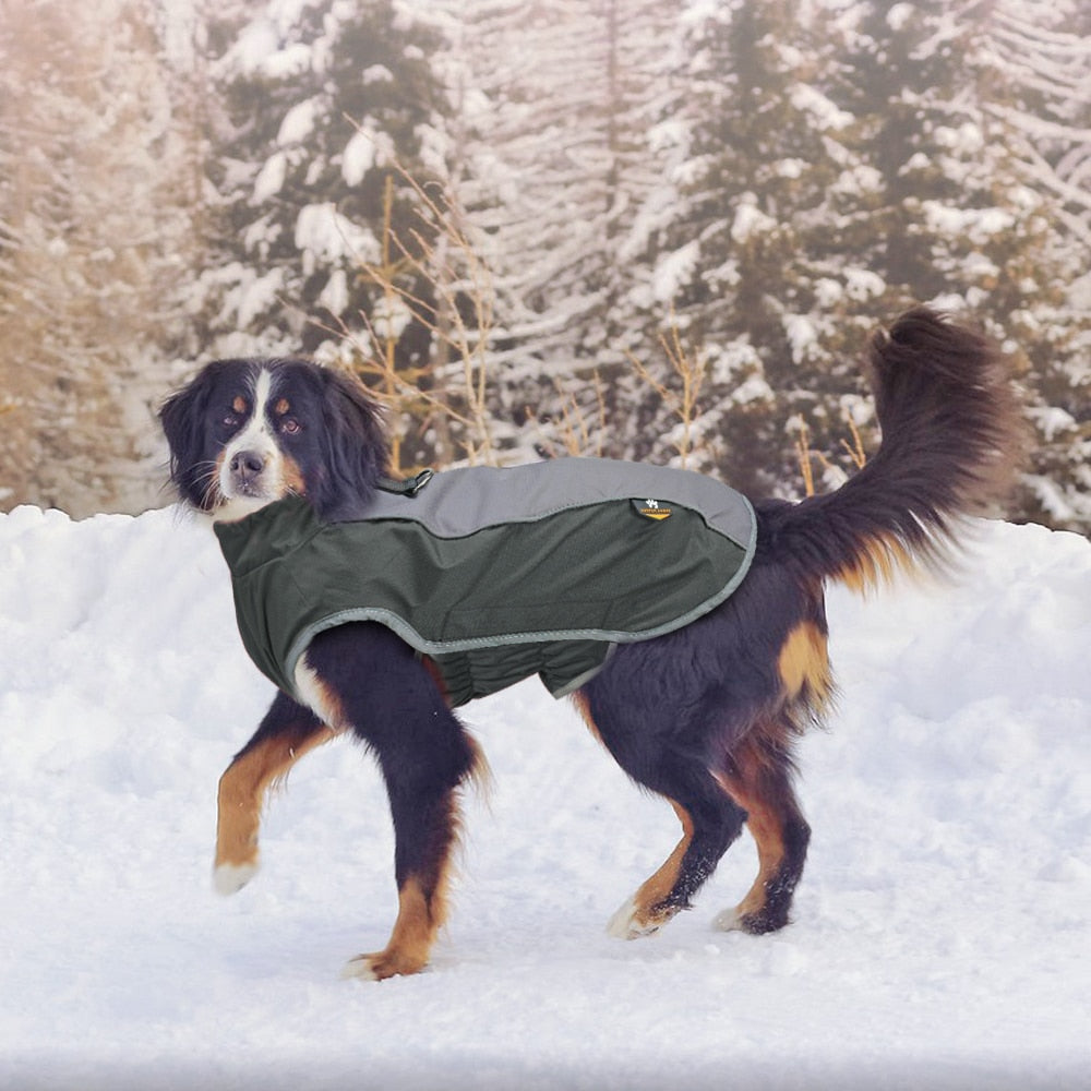Warm Pet Jacket Winter Large Dogs Reflective Coat