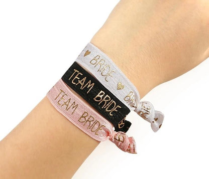 Team Bride Bachelorette Bracelet