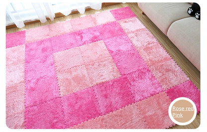 Interlocking Foam Fluffy Playtime Childrens Mat