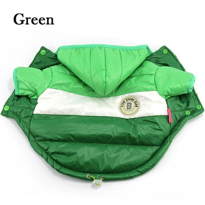 Winter Pet Clothes Dog Jacket Thick Cotton Coat
