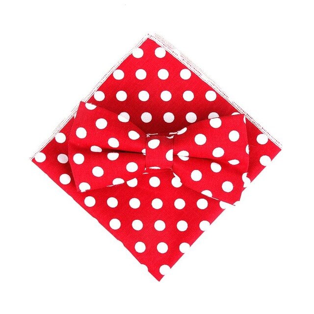 Mens Classic Polka Dot Bowtie Gift