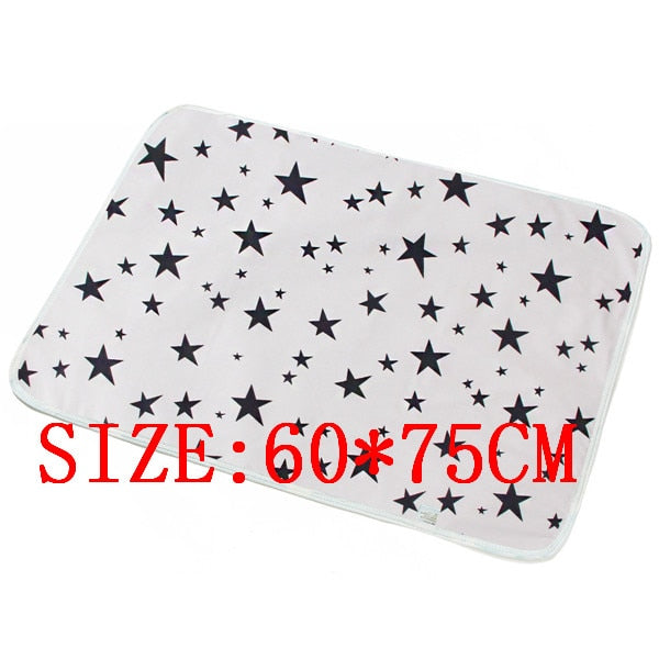 Baby Waterproof Portable Changing Pad Home Travel Use Bed Protector