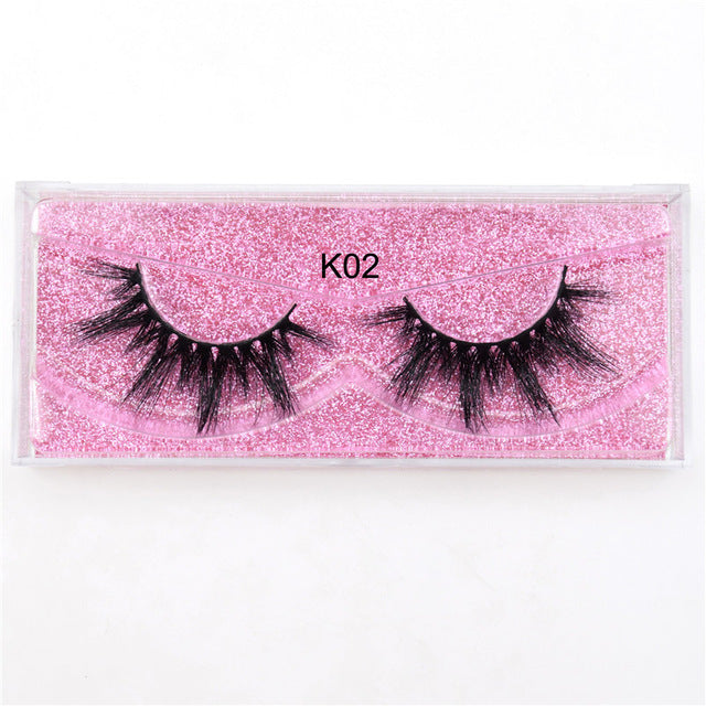 Mink False Lashes 3D Eyelashes Reusable Natural