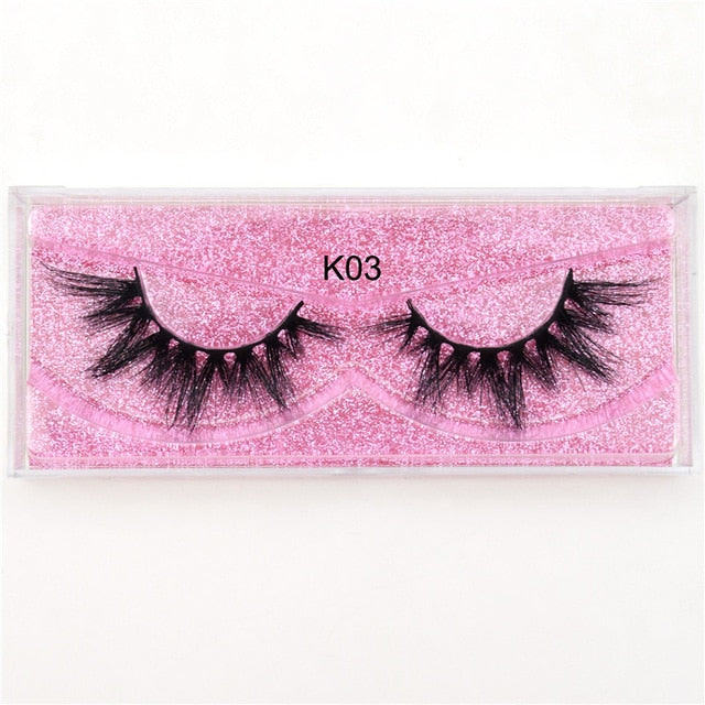 Mink False Lashes 3D Eyelashes Reusable Natural