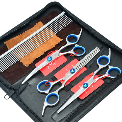 Professional Pet Grooming Scissors Set