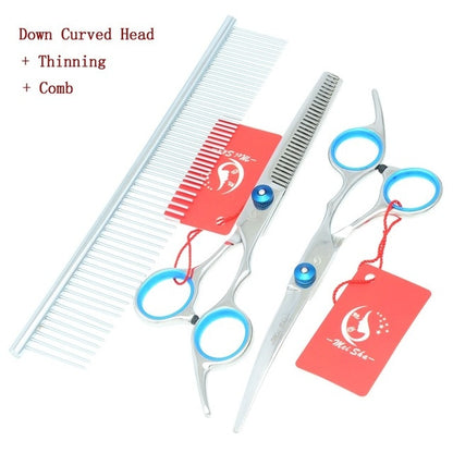 Professional Pet Grooming Scissors Set