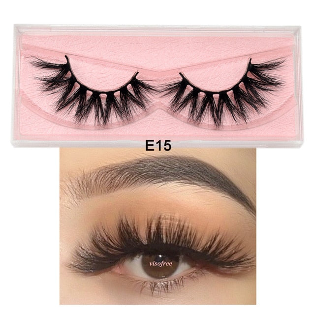 Mink False Lashes 3D Eyelashes Reusable Natural