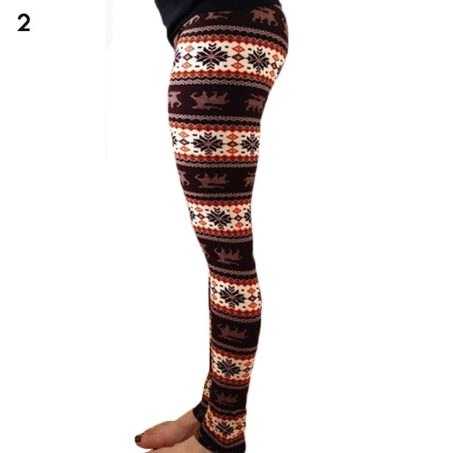 High-Waisted Holiday Leggings for Women