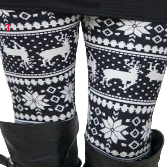 High-Waisted Holiday Leggings for Women