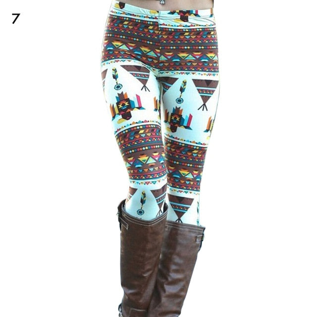 High-Waisted Holiday Leggings for Women