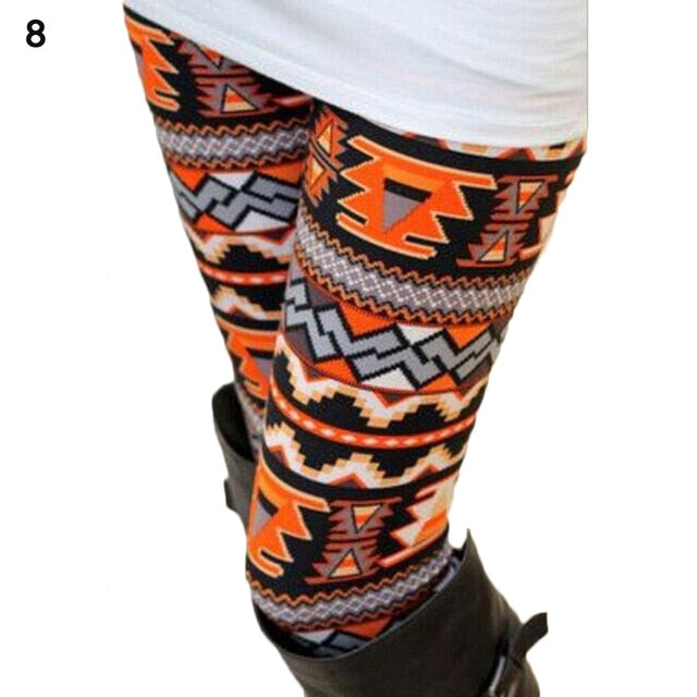 High-Waisted Holiday Leggings for Women