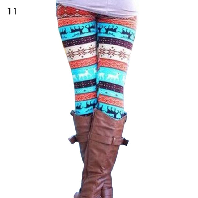 High-Waisted Holiday Leggings for Women