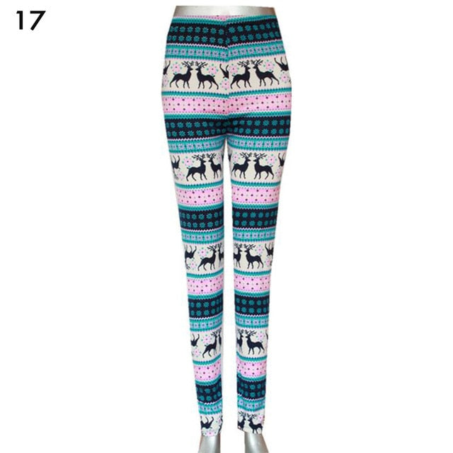 High-Waisted Holiday Leggings for Women