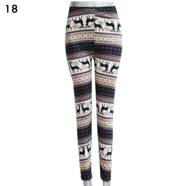 High-Waisted Holiday Leggings for Women