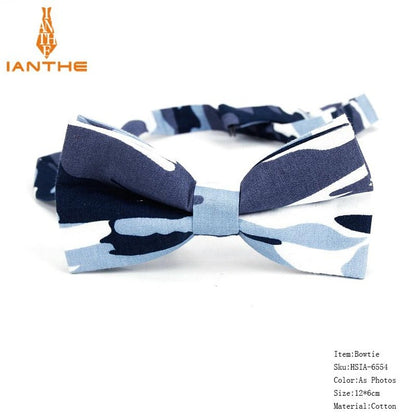 Bow Tie Men Tuxedo Cotton Designer Colorful Designs Party  or Casual Neckwear