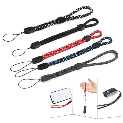 5pcs Adjustable Wrist Strap Lanyard