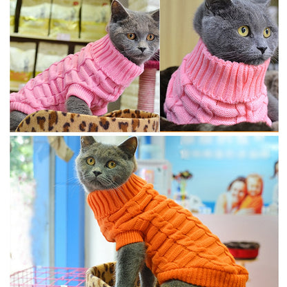 Cat Vest Cotton Pure Tshirt Sweater Coat Clothing