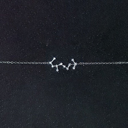 925 Sterling Silver 12 Constellation Bracelet