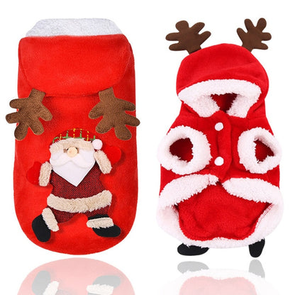 Christmas Pet Winter Halloween Costume Hoodies