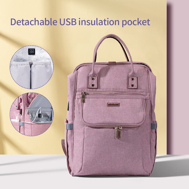 Diaper Backpack Waterproof Maternity Bag