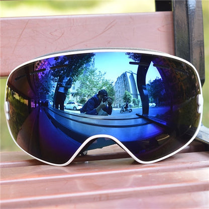 Ski Snowboard Goggles UV400 Spherical Mask Glasses