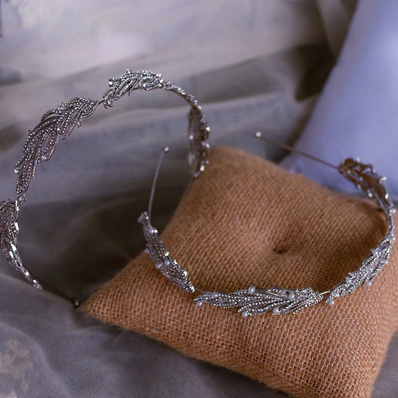 Crystal Bridal Tiara Headpiece