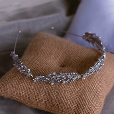Crystal Bridal Tiara Headpiece