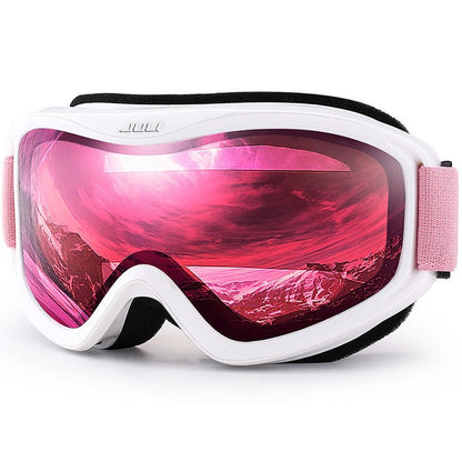 Ski Goggles Double Layer Lens Anti-Fog UV400 Glasses