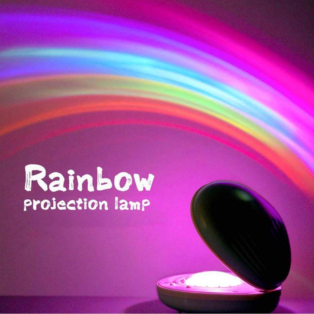 Shell Rainbow Projection Lamp LED Night Light