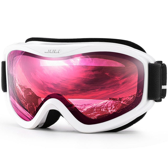Ski Goggles Winter Snow Sports Anti-Fog Double Lens Mask Glasses Skiing Men Women