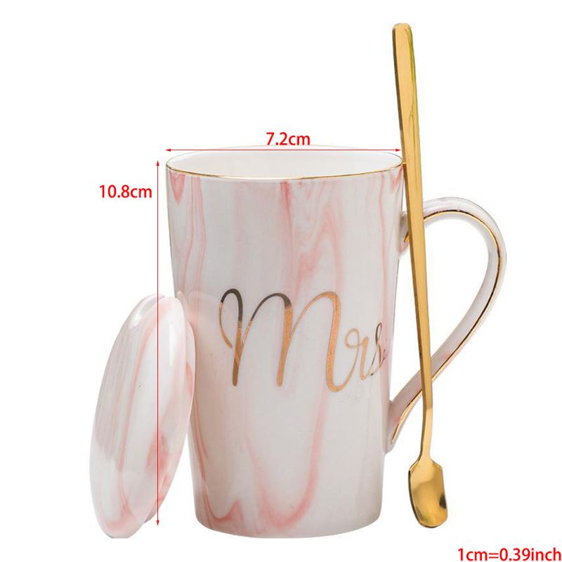 Mr Mrs Coffee Mugs Cup Wedding Bridal Engagement Gift Bride Groom