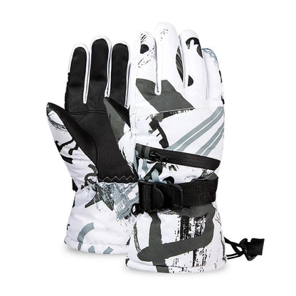 Winter Thermal Ski Gloves Warm Touch Screen Fingers