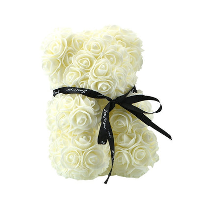 Rose Teddy Bear Unicorn Flower Gift