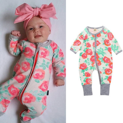 Long Sleeve Baby Romper Onesie Jumpsuit Pajama