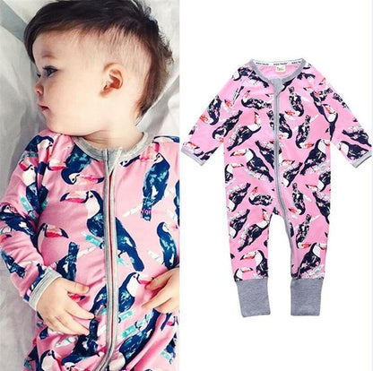 Long Sleeve Baby Romper Onesie Jumpsuit Pajama
