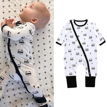 Long Sleeve Baby Romper Onesie Jumpsuit Pajama