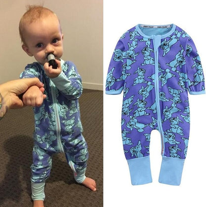 Long Sleeve Baby Romper Onesie Jumpsuit Pajama