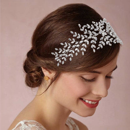Bride Crown Crystals Tiara Hair Accessories