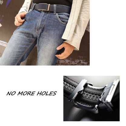 Blue Mens Genuine Luxury Leather Belts Strap