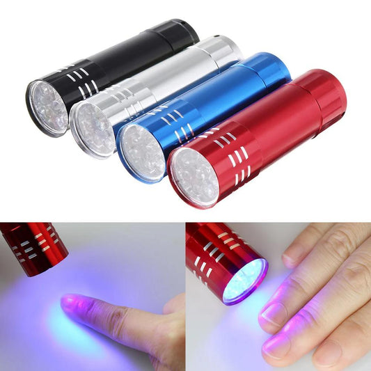 LED Flashlight UV Lamp Nail Fast Dryer Manicure